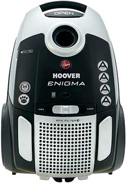 Hoover Enigma Pets Bagged Cylinder Vacuum Cleaner