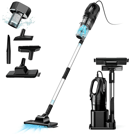 Oneday Corded Handheld Stick Vacuum Cleaner with HEPA Filtration