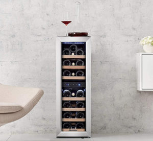 Freestanding wine cooler