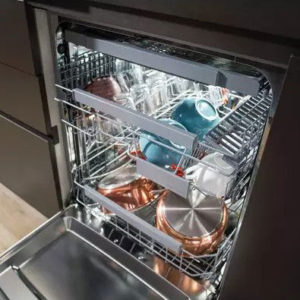 Dishwasher Being Used
