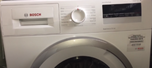 Bosch Washing Machine with control panel