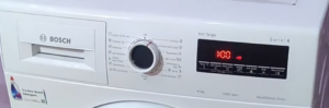 Bosch Washing Machine control panel ready to use