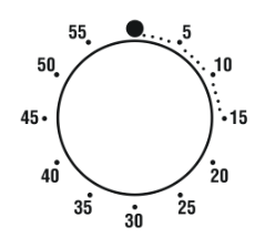 Hoover Minute Timer Symbol