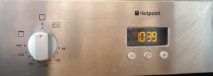Hotpoint Fan Oven with control panel