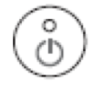 Indesit Power / Reset Button Symbol
