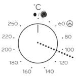 Indesit Thermostat Symbol