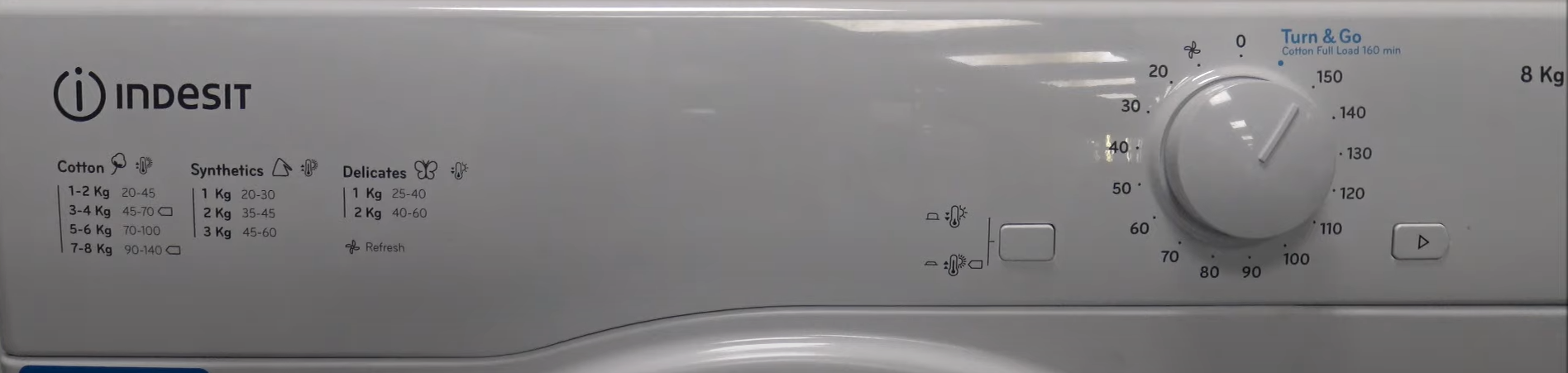 Indesit Tumble Dryer with control panel