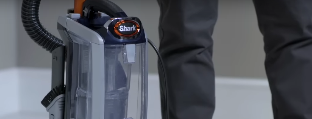 Shark Hoover ready to use