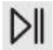 Zanussi Start/Pause Button Symbol