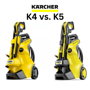 Karcher K4 vs. K5 comparison